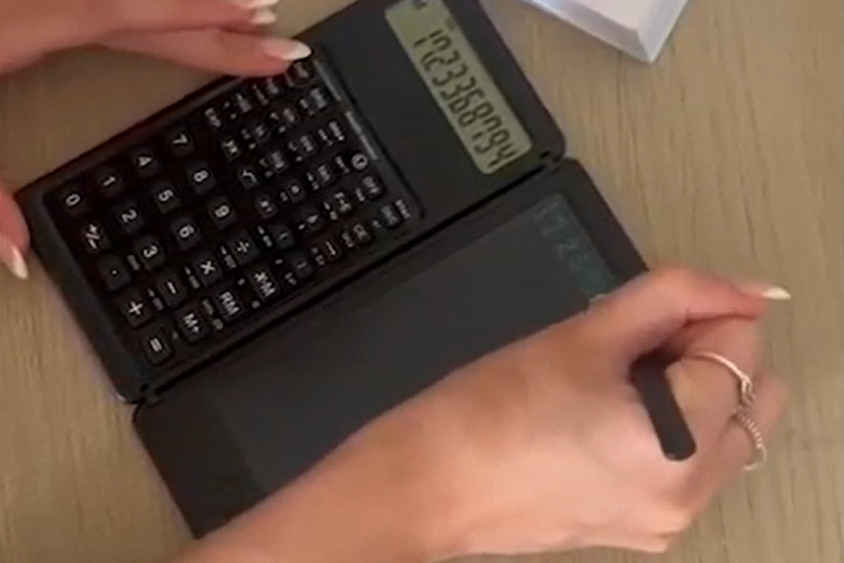 Scientific Calculator with LCD Writing Pad