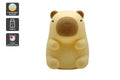 Rechargeable Soft Capybara Night Light 7-Colour Silicone Lamp