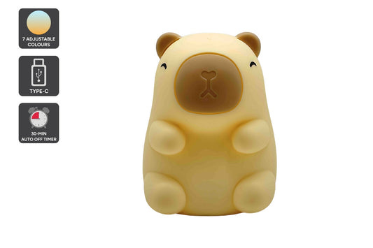 Rechargeable Soft Capybara Night Light