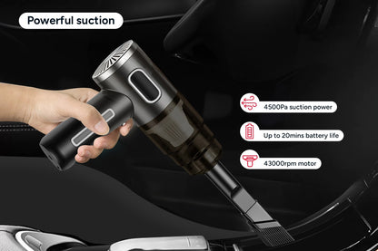 Portable Cordless Car Vacuum Cleaner