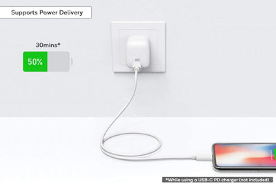 Apple MFI Certified USB-C to Lightning Cable  - 2m - 3 Packs