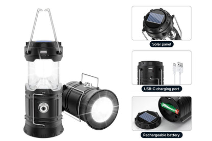 Rechargeable Solar LED Lanterns (3 Pack)