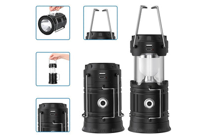 Rechargeable Solar LED Lanterns (3 Pack)