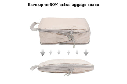 4 Piece Compression Travel Packing Cubes