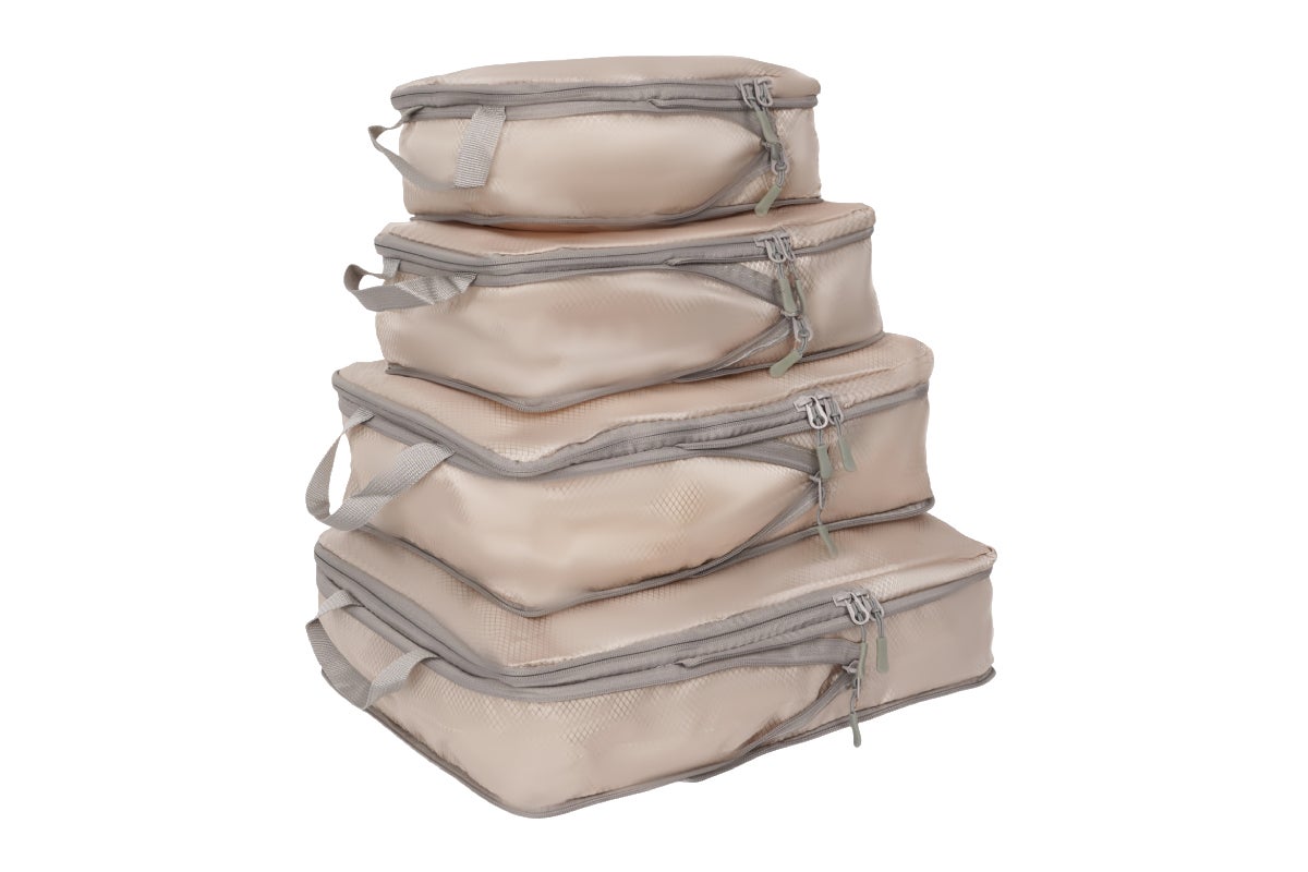 4 Piece Compression Travel Packing Cubes