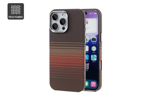 Tech Fabric Case with MagSafe-Compatible Ring for iPhone 16 Pro Max (Sunrise)