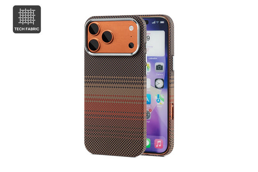 Tech Fabric Case with MagSafe-Compatible Ring for iPhone 17 Pro Max (Sunrise)