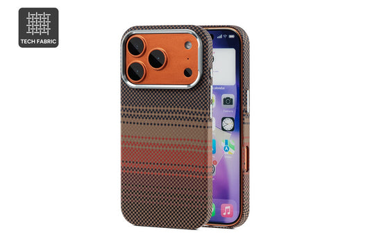 Tech Fabric Case with MagSafe-Compatible Ring for iPhone 17 Pro (Sunrise)