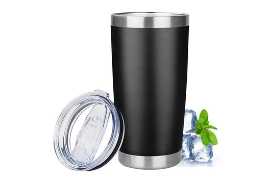 Double-Walled Stainless Steel Tumbler (590ml)