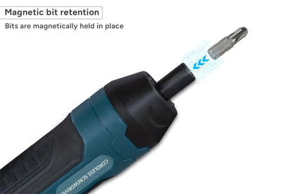 40 Piece 3.6V Cordless Electric Screwdriver Set