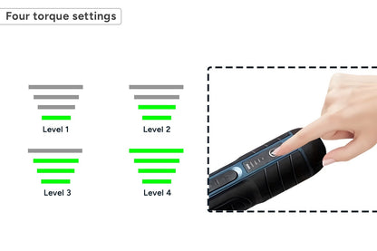 40 Piece 3.6V Cordless Electric Screwdriver Set