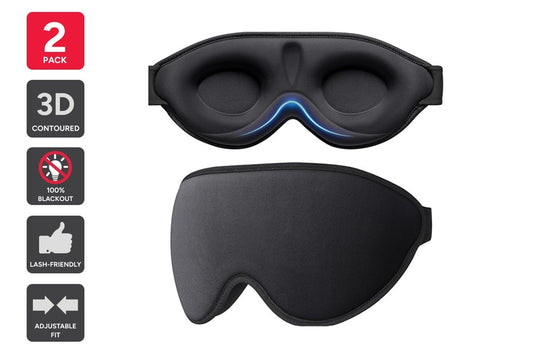 3D Sleep Mask (2 Pack)