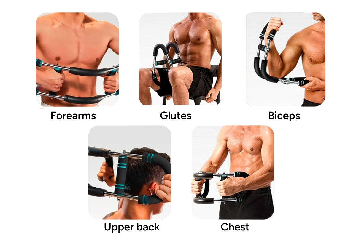 Adjustable U-Shaped Chest and Arm Trainer