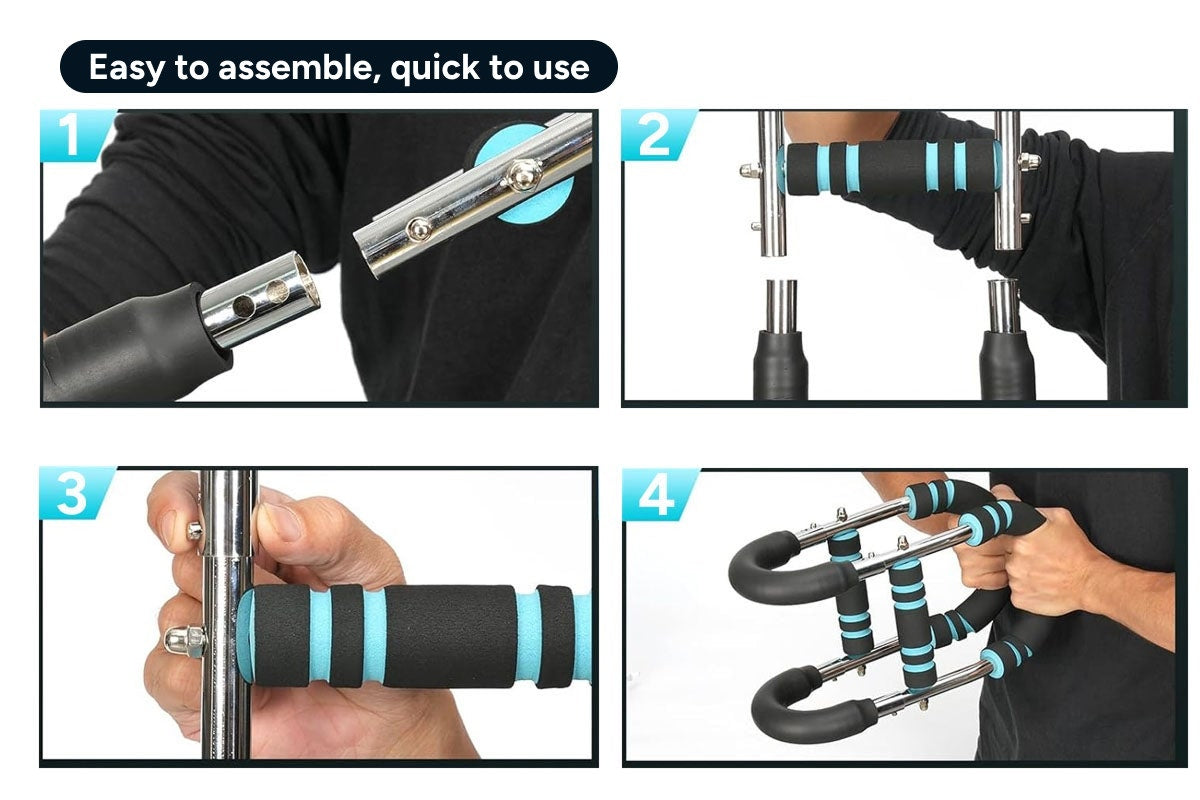 Adjustable U-Shaped Chest and Arm Trainer
