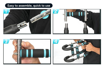 Adjustable U-Shaped Chest and Arm Trainer