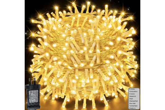 500 LED Fairy String Lights 100M (Warm White) - Auzzistore