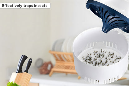 Electronic Fly & Mosquito Trap with 10 Sticky Pads