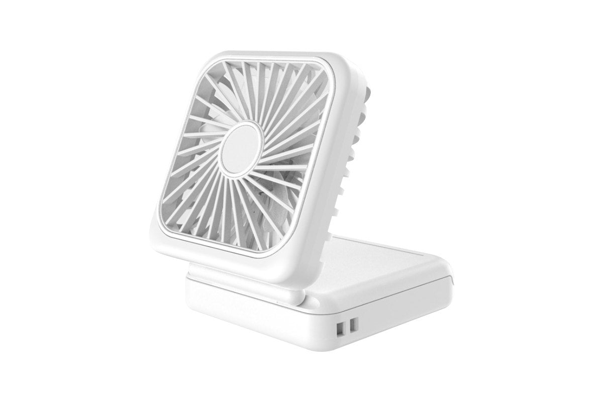 Foldable Mini Fan with Power Bank