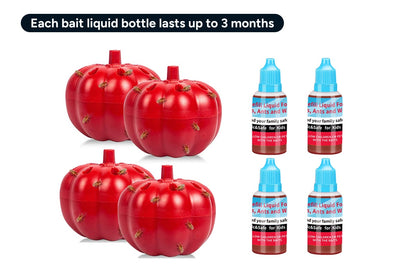 Fruit Fly Trap Kit (4 Pack)