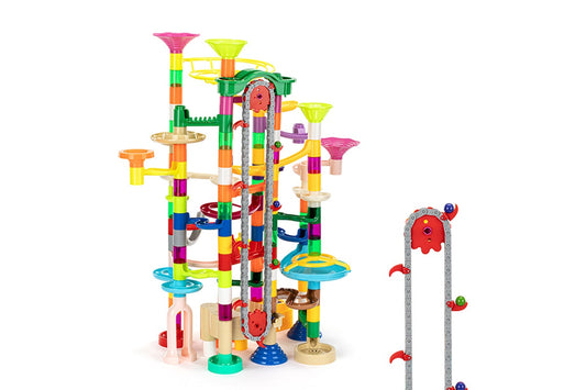 236 Piece Motorised Marble Run - Auzzistore