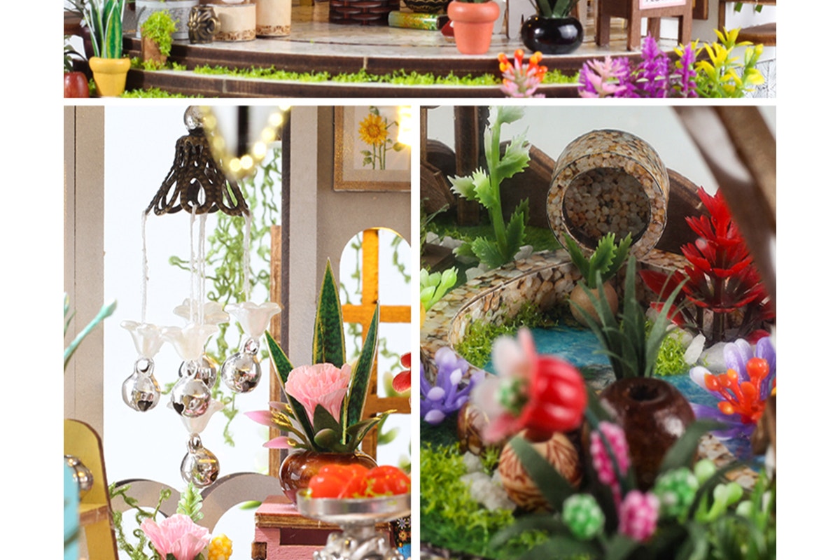 DIY Miniature Garden House Kit