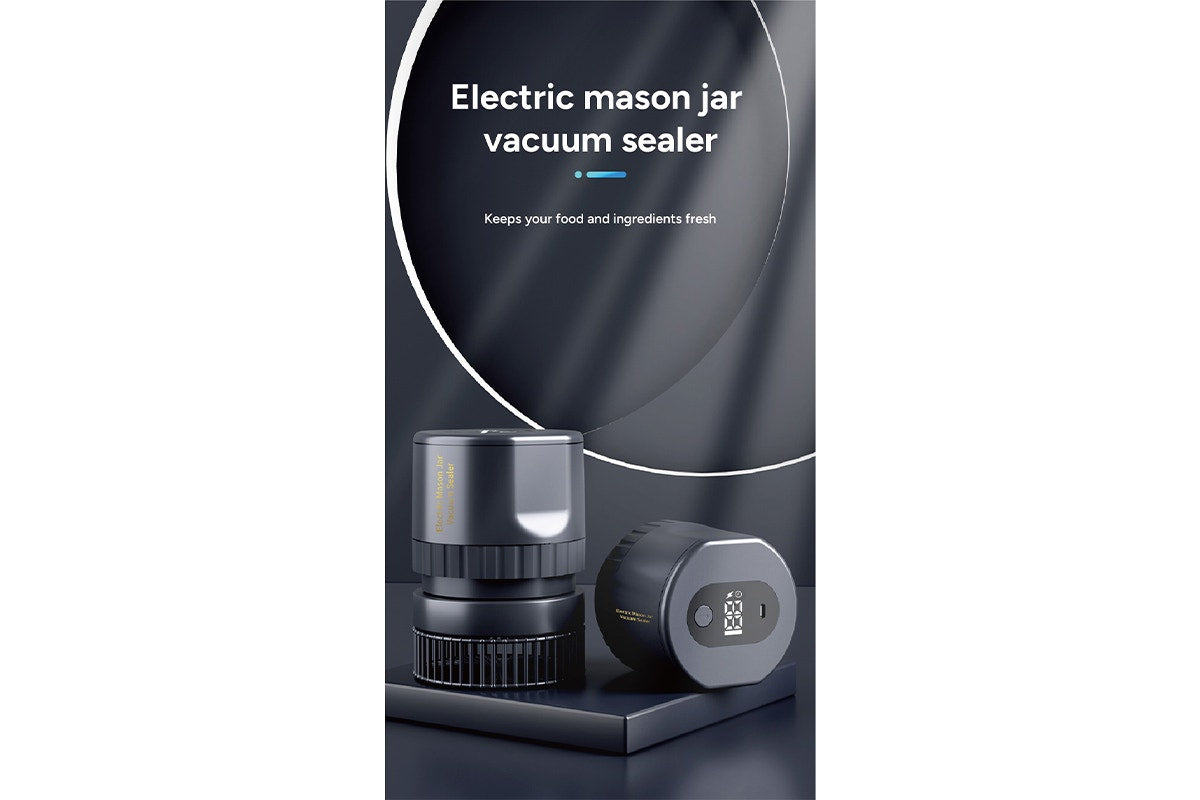 Electric Mason Jar Vacuum Sealer Kit