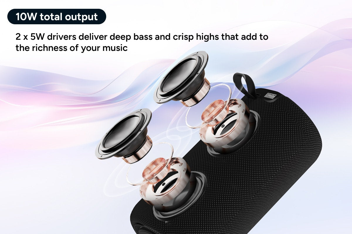 Portable RGB Bluetooth Speaker