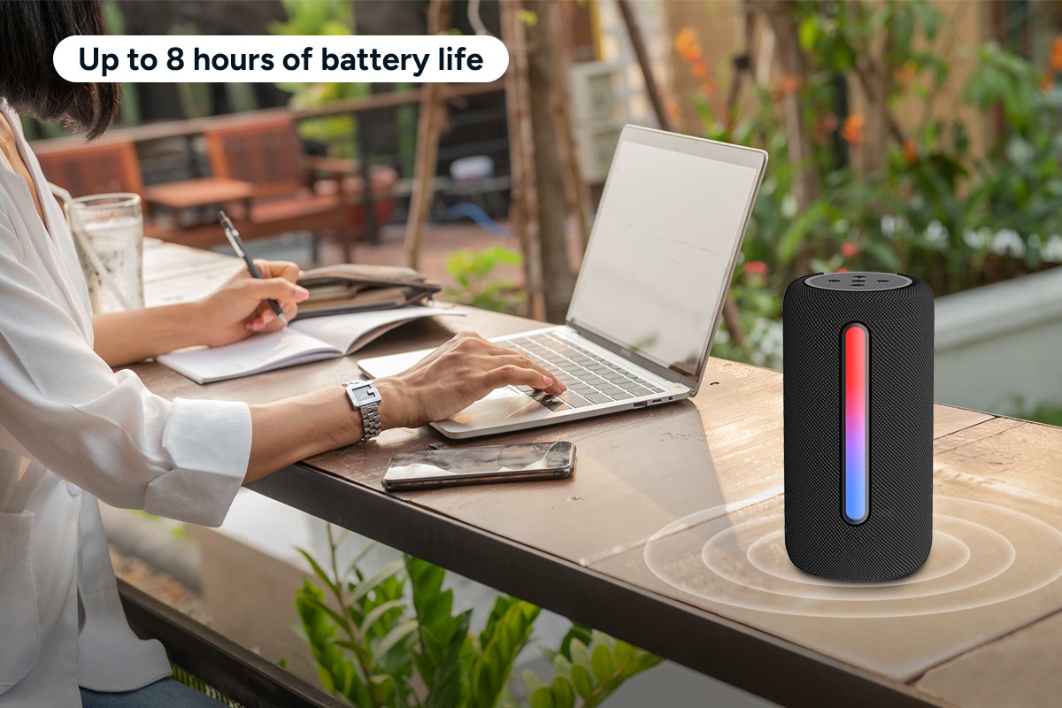 Portable RGB Bluetooth Speaker