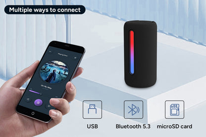 Portable RGB Bluetooth Speaker