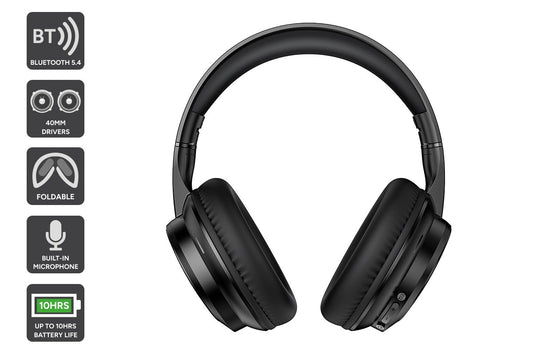 Foldable Bluetooth Wireless Over-Ear Headphones