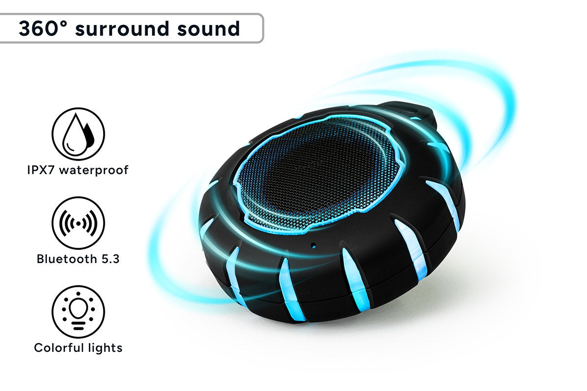 Portable Waterproof Shower Bluetooth Speaker