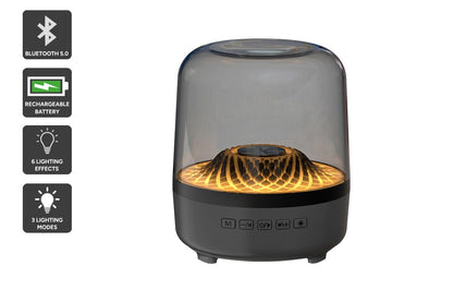 Portable Bluetooth Speaker with Ambient Lighting