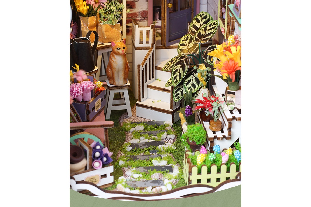 DIY Miniature Garden House Book Nook