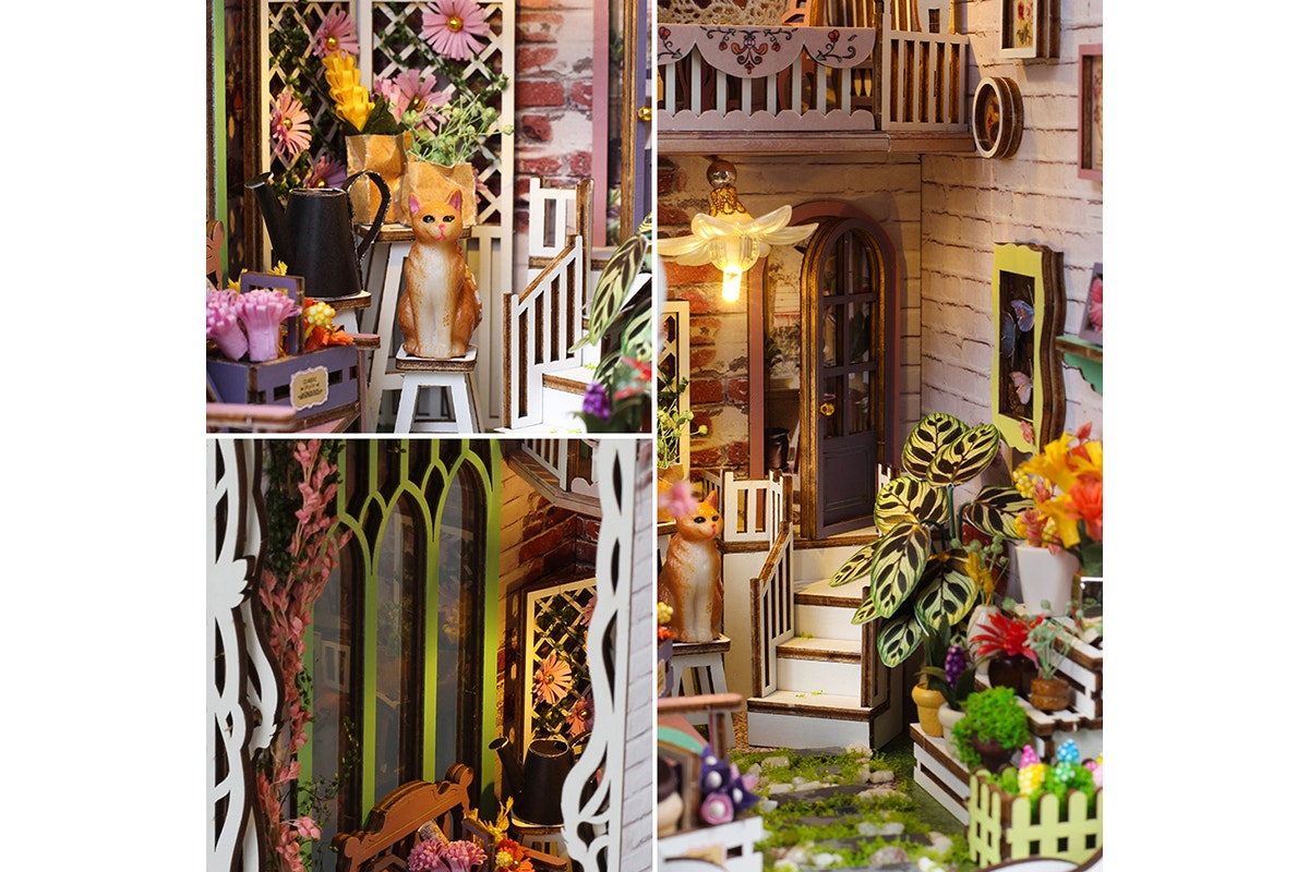 DIY Miniature Garden House Book Nook