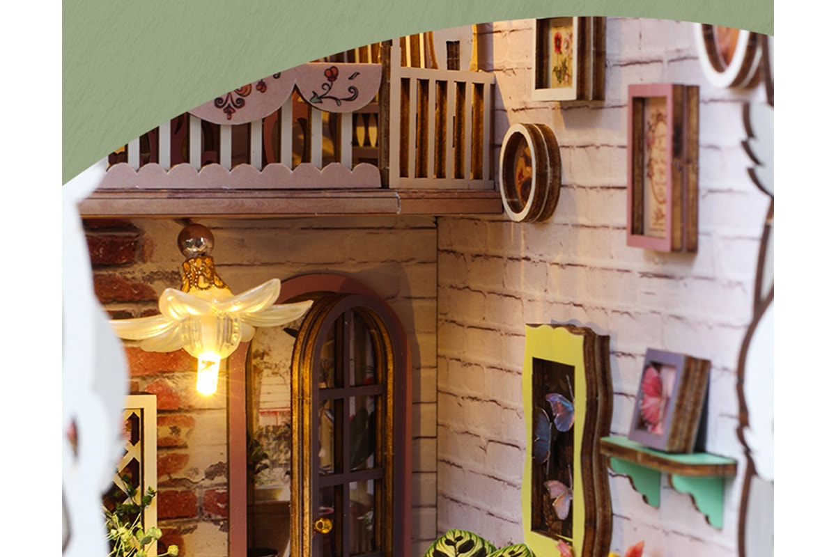 DIY Miniature Garden House Book Nook