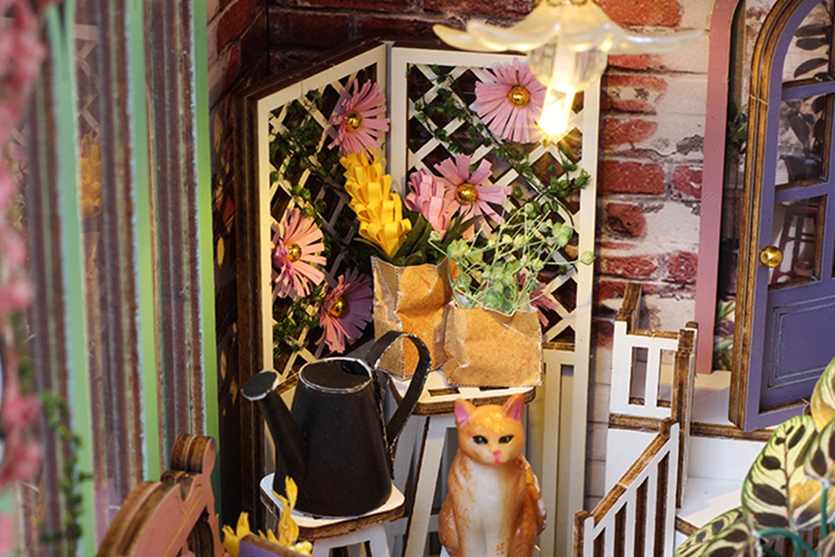 DIY Miniature Garden House Book Nook