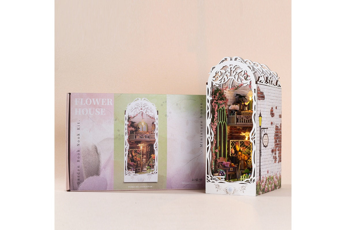DIY Miniature Garden House Book Nook