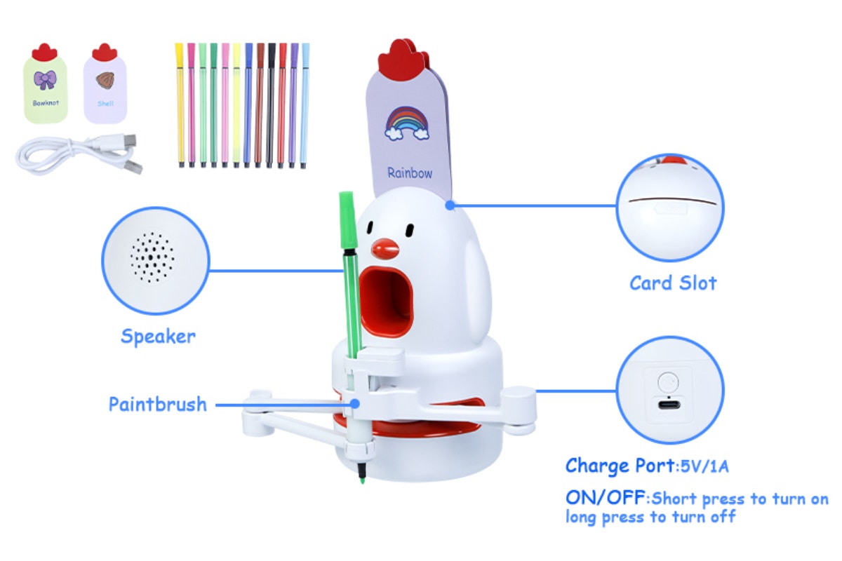 Kids Interactive Drawing Robot Toy