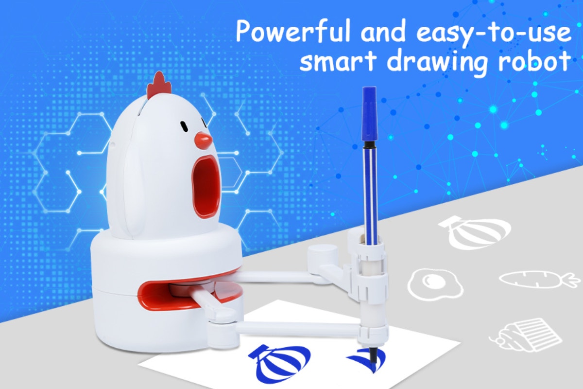 Kids Interactive Drawing Robot Toy