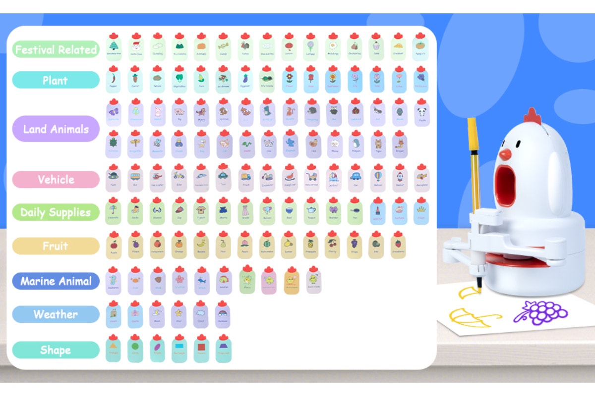 Kids Interactive Drawing Robot Toy