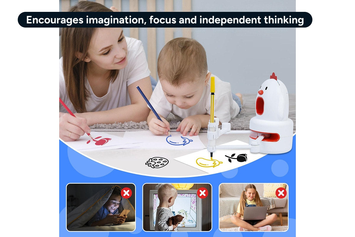 Kids Interactive Drawing Robot Toy