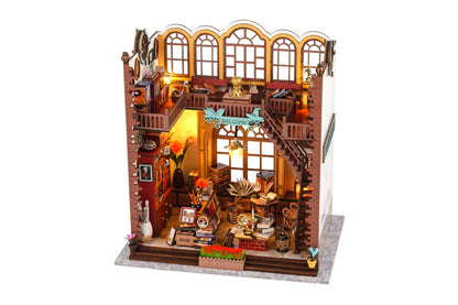 DIY Miniature Magic Book Shop Book Nook