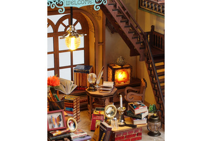 DIY Miniature Magic Book Shop Book Nook