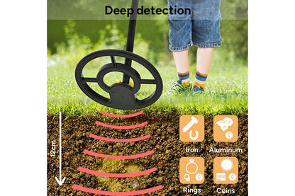 Kids Metal Detector with LCD Display