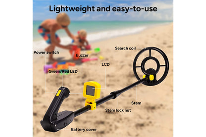 Kids Metal Detector with LCD Display