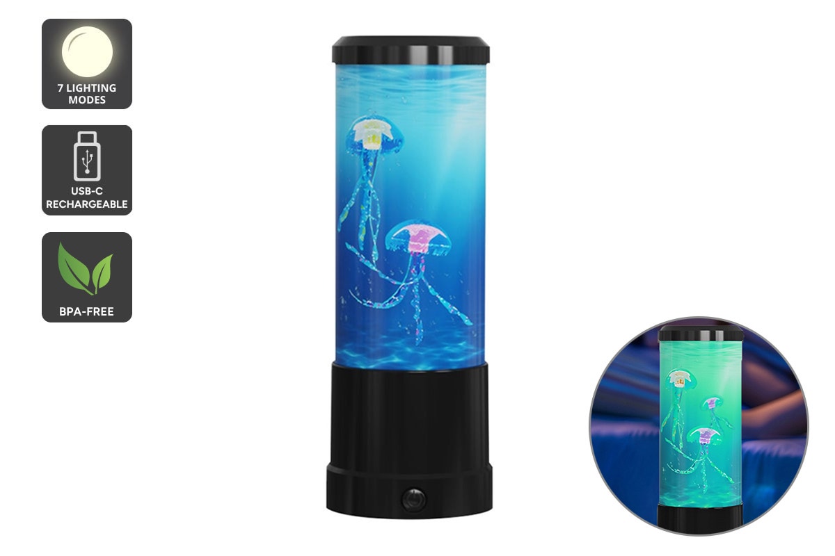 Jellyfish Aquarium Lamp