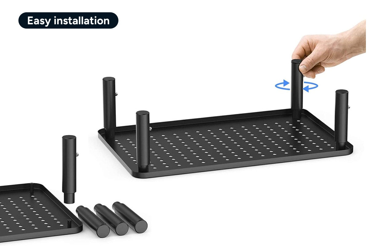 Height Adjustable Ergonomic Laptop and Monitor Stand