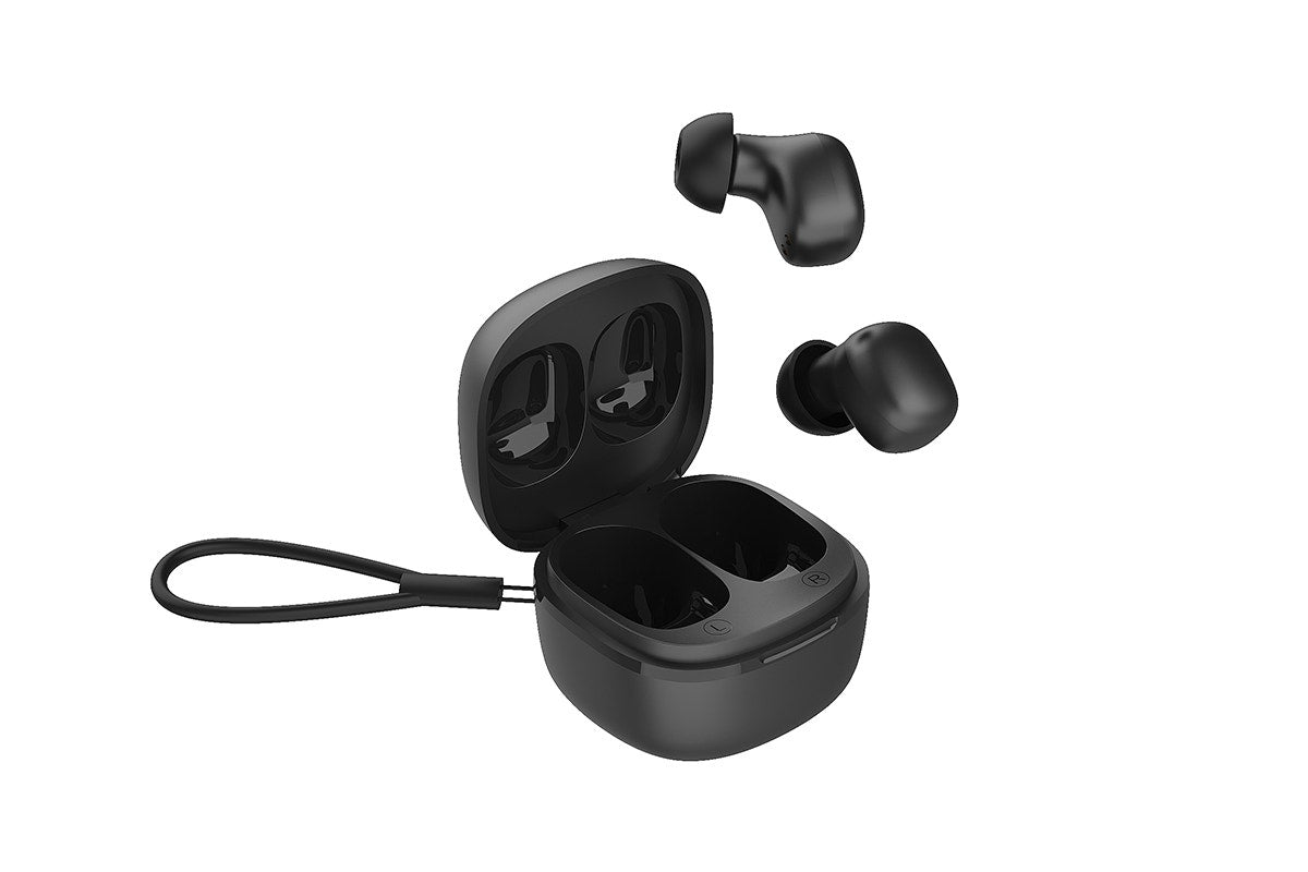 Mini True Wireless Bluetooth Earbuds with Lanyard