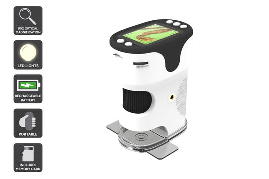 Kids Portable Handheld Microscope with Memory Card - Auzzistore