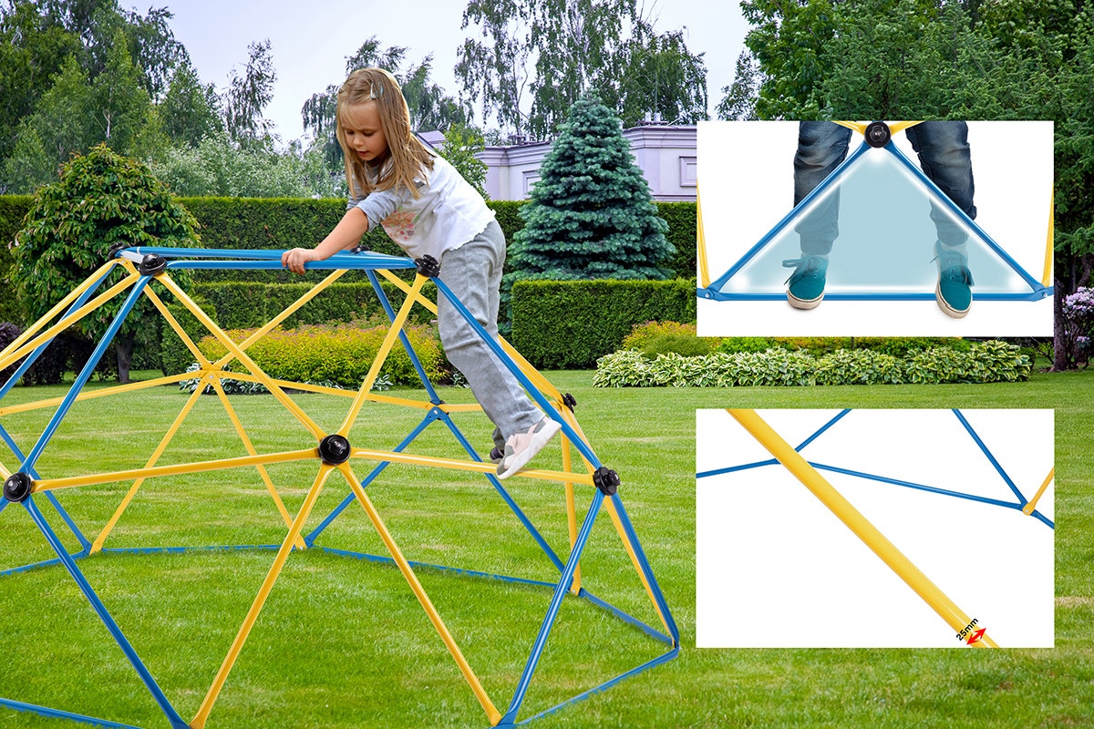 Kids Metal Climbing Dome Frame